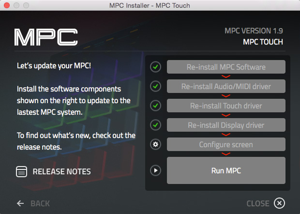 MPC TOUCH