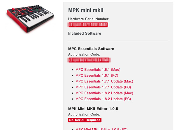 MPK mini MK2 White